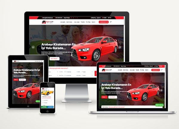 Rent A Car Web Sitesi Paketi İconcar v6.0